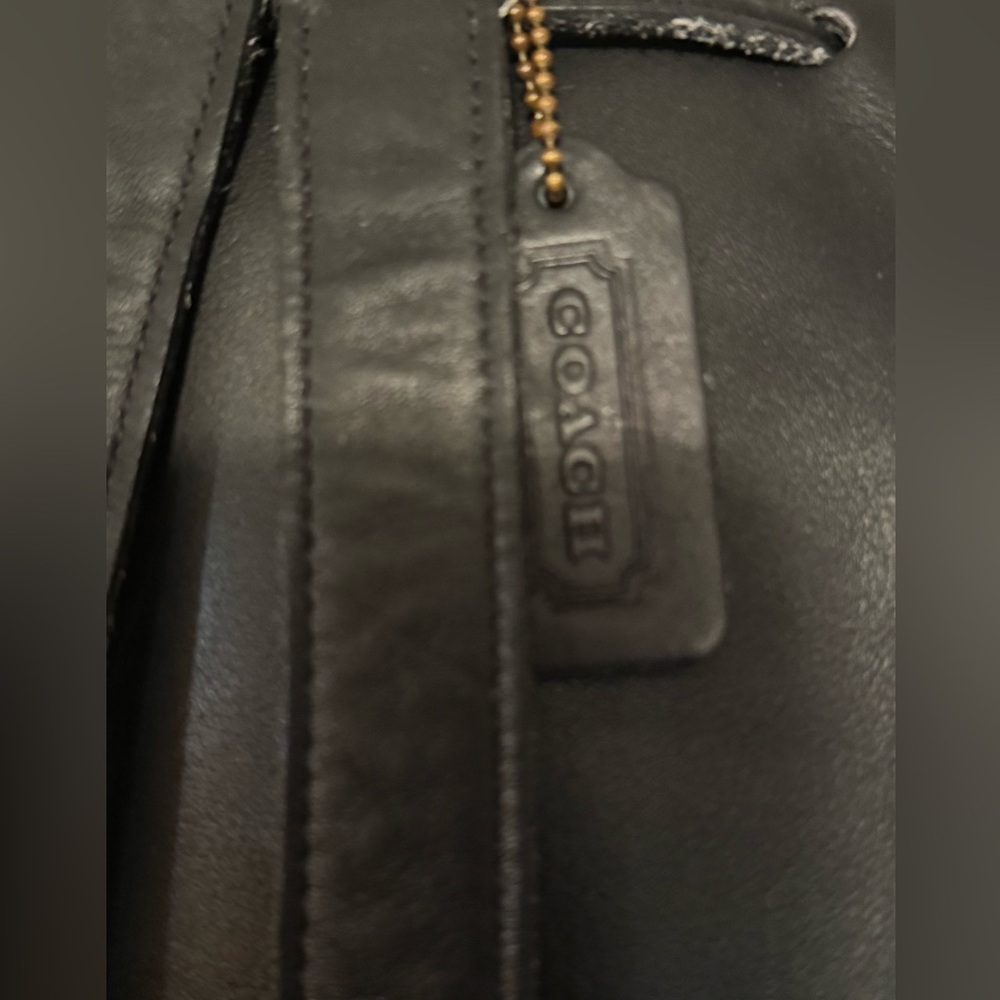 Coach Leather Backpack - Picture 5 of 12